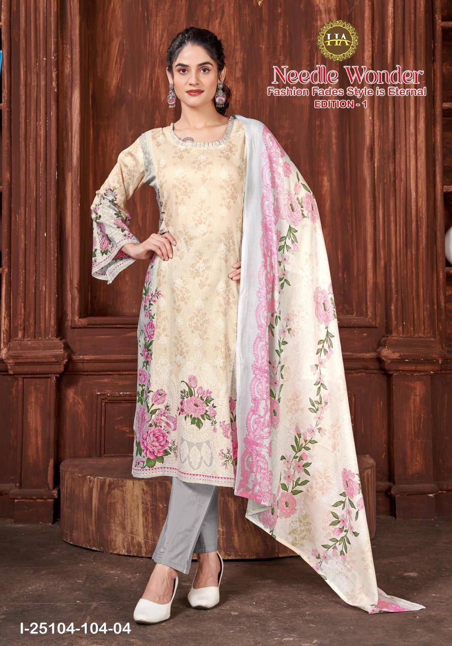 Alok suit needle wonder Designer dress materials in Ahmedabad